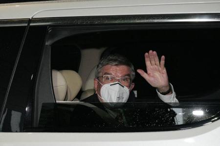 IOC-Präsident Bach in Tokio eingetroffen IOC-Präsident Bach in Tokio eingetroffen
