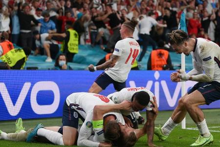 ZDF: 15,52 Millionen sehen Englands Finaleinzug ZDF: 15,52 Millionen sehen Englands Finaleinzug