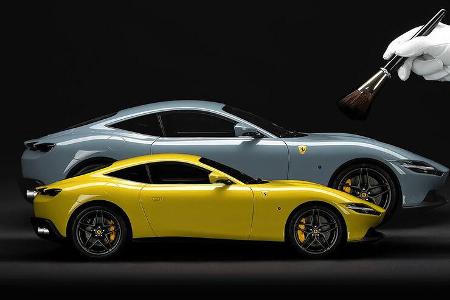 07/2021, Ferrari Bespoke Modelle von Amalgam
