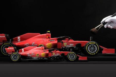 07/2021, Ferrari Bespoke Modelle von Amalgam