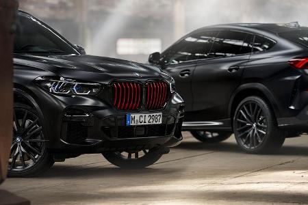 BMW X5 X6 X7 Sondermodelle Frozen Black Vermillion
