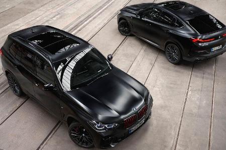 BMW X5 X6 X7 Sondermodelle Frozen Black Vermillion