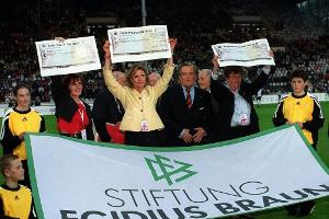 DFB-Stiftung Egidius Braun vor 20 Jahren gegründet