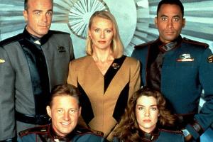 Ein Teil der alten Crew von "Babylon 5".