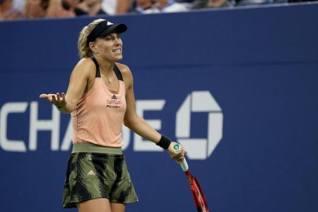 Kerber verpasst Viertelfinale: Niederlage gegen Osaka-Bezwingerin Fernandez Kerber verpasst Viertelfinale: Niederlage gegen Osaka-Bezwingerin Fernandez