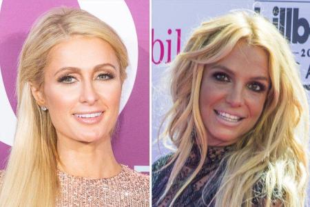 Paris Hilton (l.) freut sich für Britney Spears. Paris Hilton (l.) freut sich für Britney Spears.
