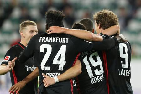 Ex-Coach Glasner stürzt mit Frankfurt Tabellenführer Wolfsburg Ex-Coach Glasner stürzt mit Frankfurt Tabellenführer Wolfsburg