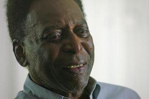 Pele aus dem Krankenhaus entlassen