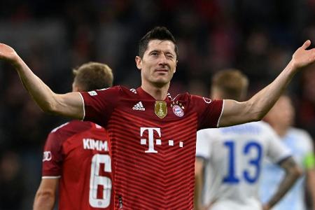 Lewandowski: Doppelpack und neue Rekorde Lewandowski: Doppelpack und neue Rekorde