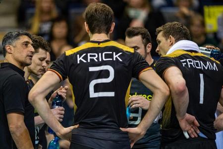 WM 2022: Volleyballer gegen Frankreich, Slowenien und Kamerun WM 2022: Volleyballer gegen Frankreich, Slowenien und Kamerun
