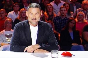 Michael Michalsky in seinem "Supertalent"-Jurystuhl.