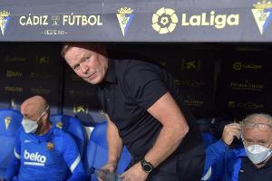 Nullnummer in Cadiz: Barca-Coach Koeman immer stärker unter Druck