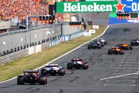 Startübung - GP Niederlande - Zandvoort - Formel 1 - 3. September 2021