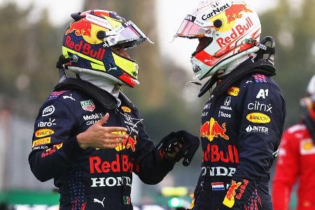 Serigio Perez & Max Verstappen - Formel 1 - GP Italien - Monza - 10. September 2021