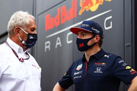 Helmut Marko & Max Verstappen - Formel 1 - GP Italien - Monza - 10. September 2021