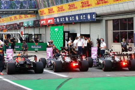 Top 3 - Formel 1 - GP Italien - Monza - 10. September 2021