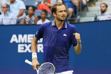 US Open: Medwedew im Finale gegen Djokovic oder Zverev US Open: Medwedew im Finale gegen Djokovic oder Zverev