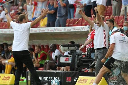 Dritter Sieg bei der TSG in Folge: Mainz veredelt Saisonstart Dritter Sieg bei der TSG in Folge: Mainz veredelt Saisonstart