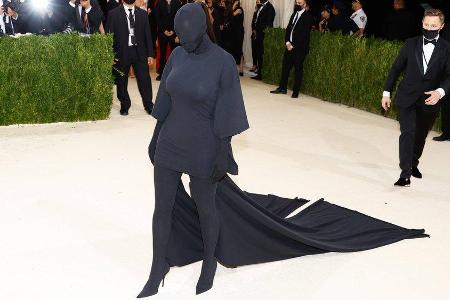 Kim Kardashian bei der Met-Gala 2021 Kim Kardashian bei der Met-Gala 2021