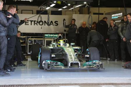 Nico Rosberg - Mercedes - Formel 1 - Test - Jerez - 29. Januar 2014