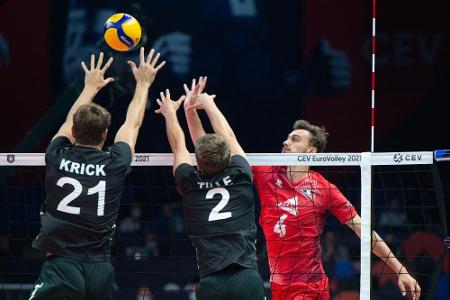 Volleyball: Deutsche Männer erreichen Achtelfinale Volleyball: Deutsche Männer erreichen Achtelfinale