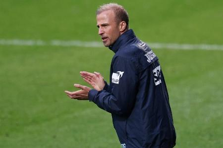 Nach Niederlage gegen Mainz: TSG-Trainer Hoeneß erwartet Reaktion Nach Niederlage gegen Mainz: TSG-Trainer Hoeneß erwartet Reaktion