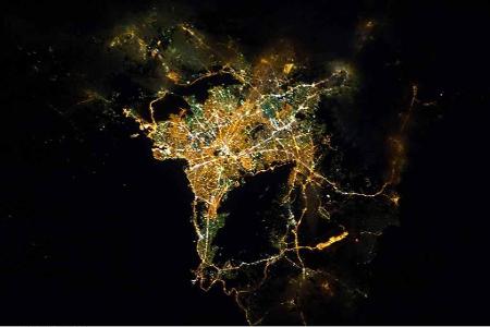 athen erde nacht