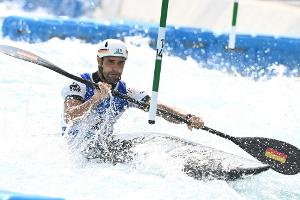 Slalom-WM: Kajak-Herren verpassen Gold nach Windböe
