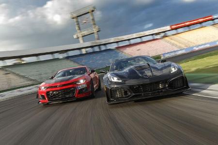 Chevrolet Corvette ZR1, Chevrolet Camaro ZL1 1LE, Exterieur Chevrolet Corvette ZR1, Chevrolet Camaro ZL1 1LE, Exterieur