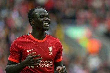 Liverpool zumindest für eine Nacht Tabellenführer - Mane mit Rekord Liverpool zumindest für eine Nacht Tabellenführer - Mane mit Rekord