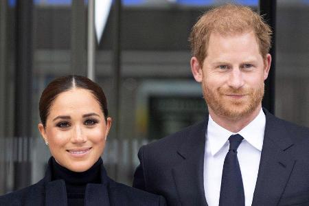 Herzogin Meghan und Prinz Harry während ihres Aufenthalts in New York. Herzogin Meghan und Prinz Harry während ihres Aufenthalts in New York.