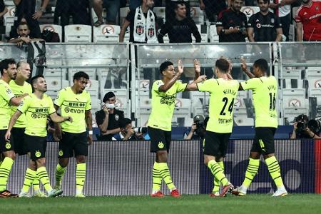 BVB feiert Auftaktsieg bei Besiktas BVB feiert Auftaktsieg bei Besiktas