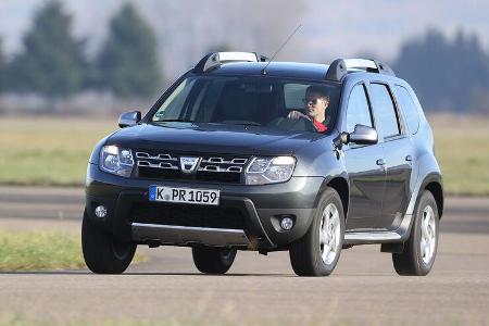 Dacia Duster dCi 110 4x4, Frontansicht