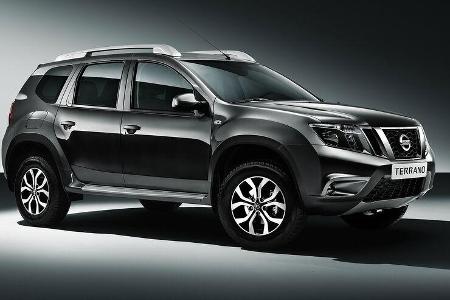 09/2021, Nissan Terrano auf Basis Dacia Duster in Russland Indien etc.