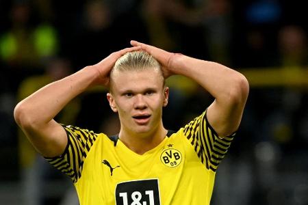 Gegen Augsburg: BVB hofft auf Haaland-Rückkehr Gegen Augsburg: BVB hofft auf Haaland-Rückkehr