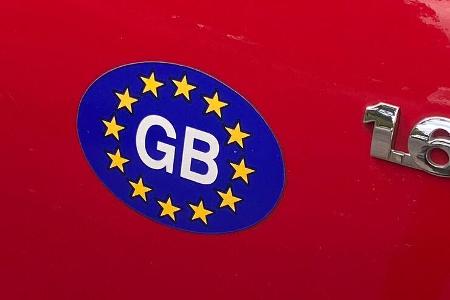 «UK» statt «GB» auf britischen Autos «UK» statt «GB» auf britischen Autos