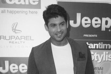 Sidharth Shukla auf einer Veranstaltung in Mumbai im Jahr 2017.