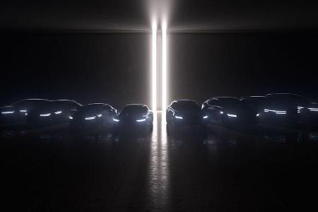 Genesis Teaser 8 Elektroautos bis 2025