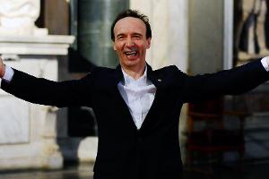 Ehrenpreisträger Roberto Benigni sorgt für Gänsehaut in Venedig