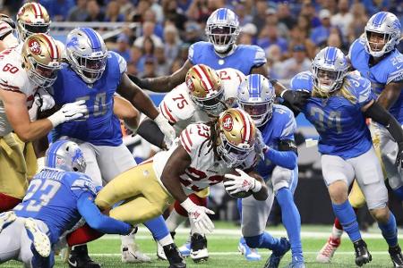 NFL: Detroit mit Auftaktniederlage gegen San Francisco NFL: Detroit mit Auftaktniederlage gegen San Francisco