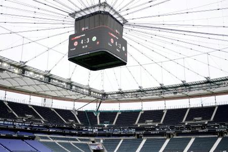 Kapazitätserhöhung: Eintracht Frankfurt darf gegen Hertha 40.000 Zuschauer begrüßen Kapazitätserhöhung: Eintracht Frankfurt darf gegen Hertha 40.000 Zuschauer begrüßen