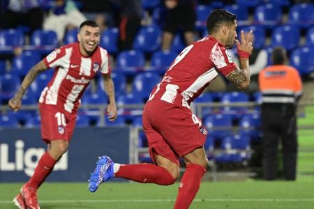 Doppelpack Suarez: Atletico fährt Pflichtsieg ein Doppelpack Suarez: Atletico fährt Pflichtsieg ein