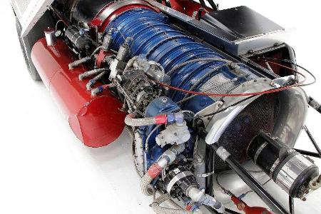 Zum Verkauf : Corvette C4 mit 7.000 PS starkem Düsentriebwerk