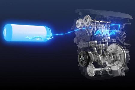 Toyota - Wasserstoff-Motor - Motorsport - 4/2021 Toyota - Wasserstoff-Motor - Motorsport - 4/2021