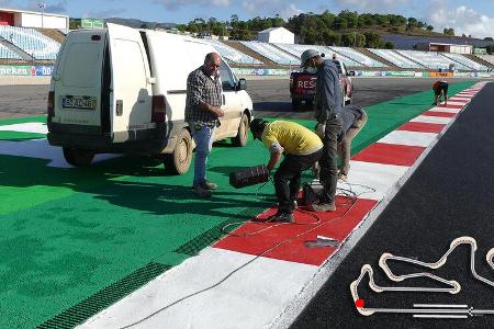 Formel 1 - Streckenrundgang - Algarve Circuit - Portimao - 2020