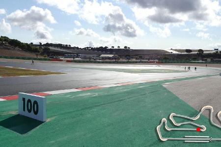 Formel 1 - Streckenrundgang - Algarve Circuit - Portimao - 2020