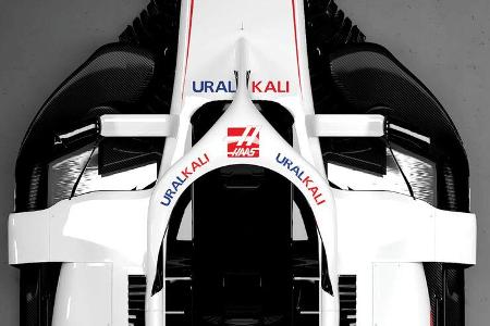 Haas VF-21 - Lackierung - Präsentation - 2021
