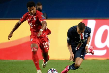 Positiver Test: Bayern gegen Paris ohne Gnabry Positiver Test: Bayern gegen Paris ohne Gnabry