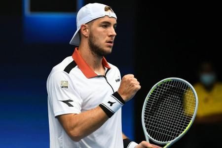 Tennis: Struff folgt Hanfmann ins Achtelfinale Tennis: Struff folgt Hanfmann ins Achtelfinale