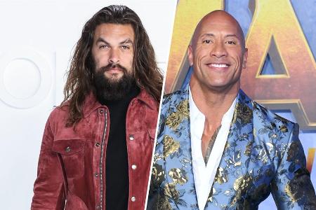 Jason Momoa (l.) erfüllte Dwayne Johnsons Tochter Tiana einen Geburtstagswunsch. Jason Momoa (l.) erfüllte Dwayne Johnsons Tochter Tiana einen Geburtstagswunsch.